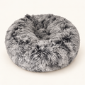 Croci Hondenmand Donut Bicolor Rond Zwart Superzacht Pluche