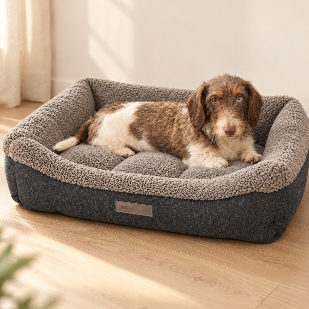 Trixie Orthopedische Hondenmand Vital Bendson Grijs Traagschuim