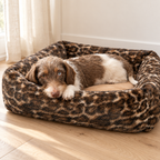 Trixie Hondenmand Leo Hoekig Bruin Panterprint Pluche