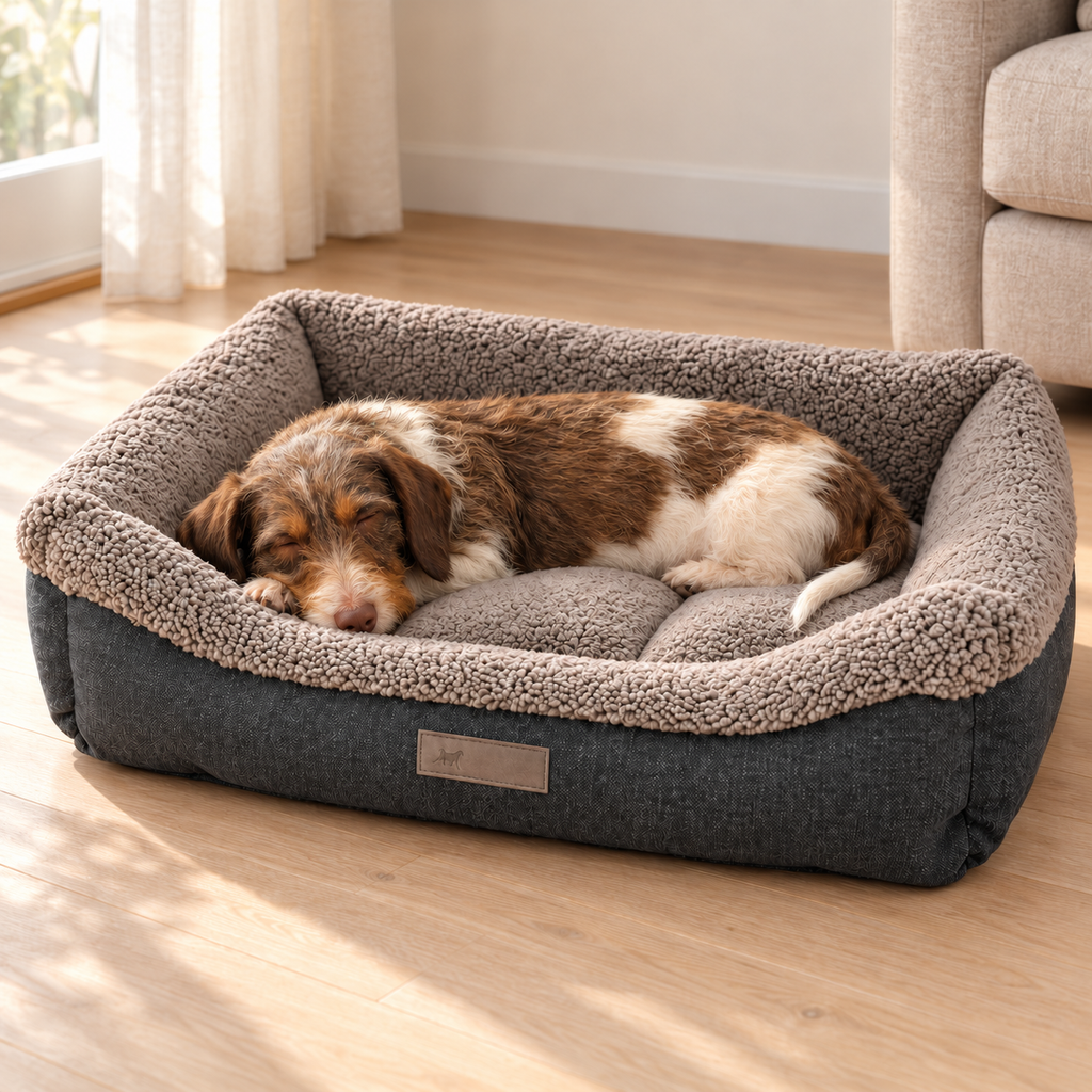Trixie Orthopedische Hondenmand Vital Bendson Grijs Traagschuim