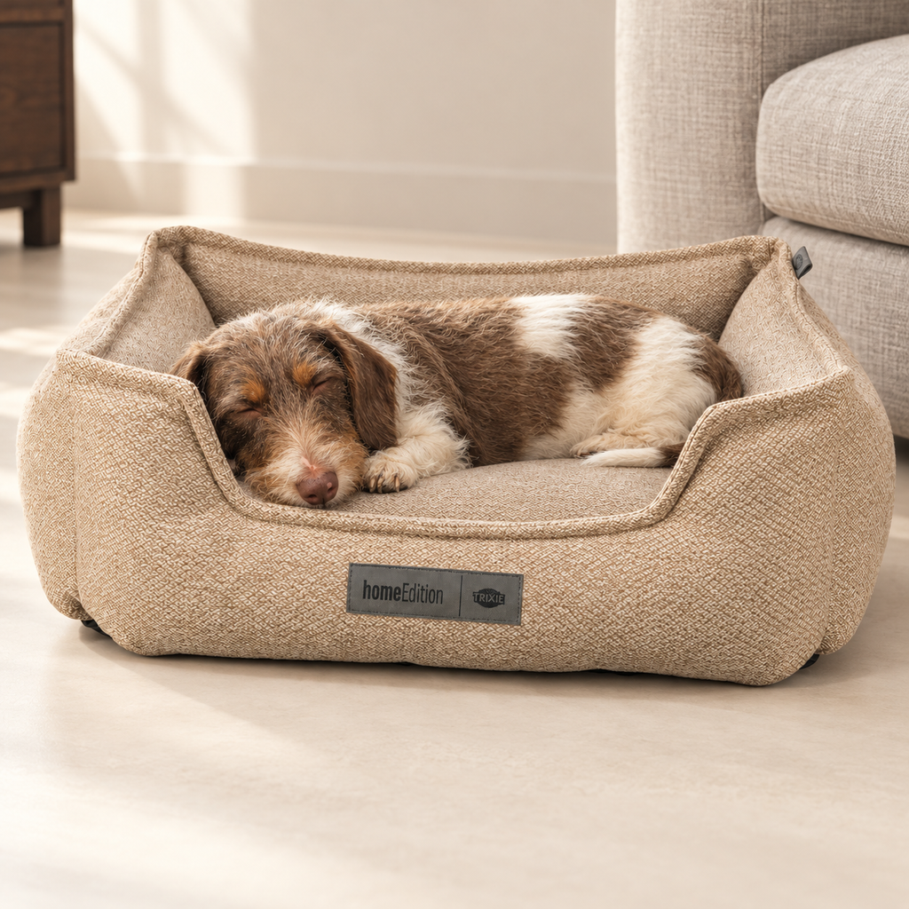 Trixie Orthopaedic Dog Bed Vital Liano Sand Foam Flakes