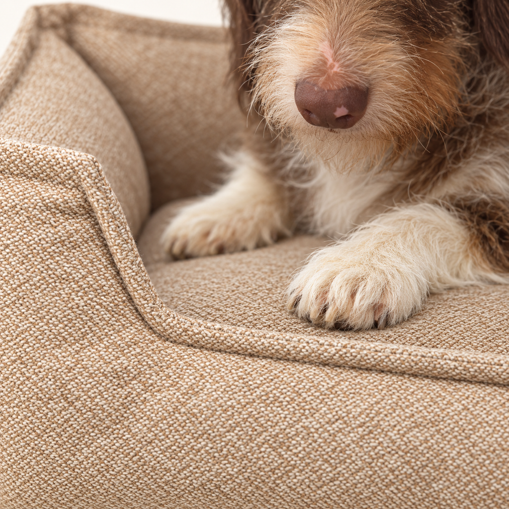 Trixie Orthopaedic Dog Bed Vital Liano Sand Foam Flakes