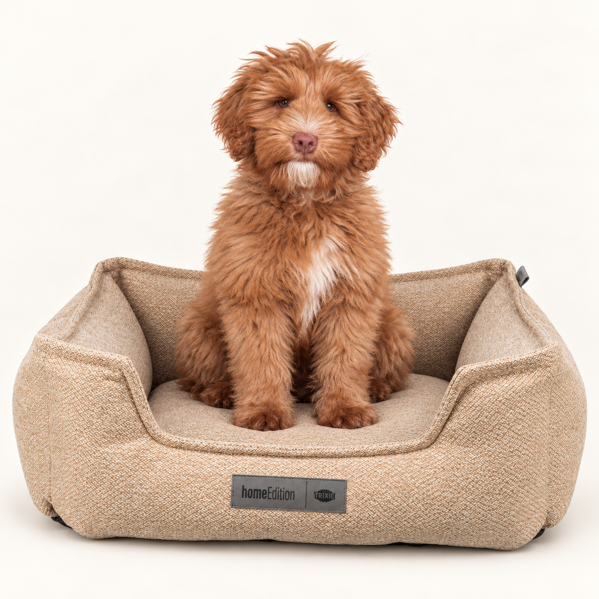 Trixie Orthopaedic Dog Bed Vital Liano Sand Foam Flakes